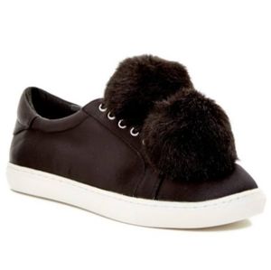 J/Slides Cash Satin Pom Sneakers